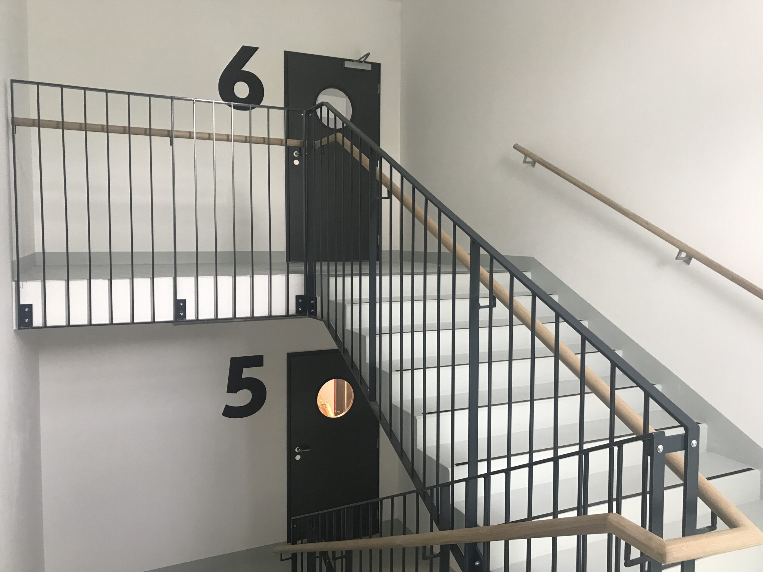 Schodiště pro bytový dům