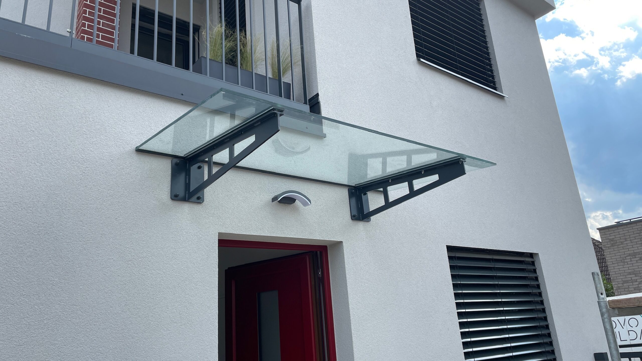 Skleněný přístřešek